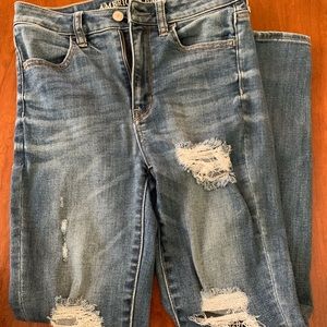 American Eagle super high rise jegging